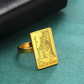 Engraved Tarot Card Ring - Stainless Steel Minor Arcana (Wands)