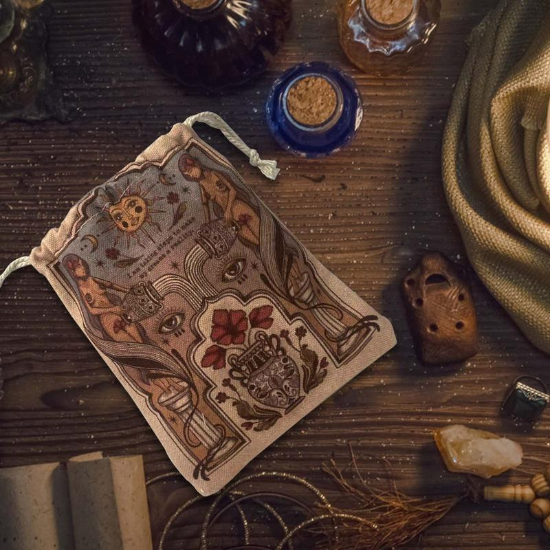 Tarot Card Storage Pouch | 'I am taking steps to make my Dreams a Reality'