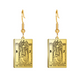 Engraved Tarot Card Earrings - Stainless Steel Major Arcana