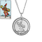 Minor Arcana ‘Suit of Pentacles’ Cards Pendant | Stainless Steel Jewelry