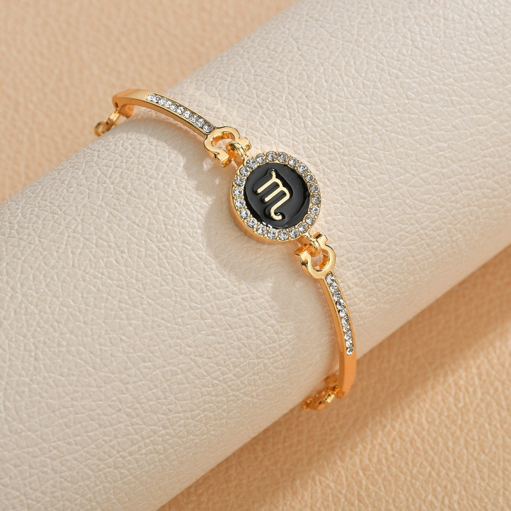 Gold Astrology - Zodiac Sign Bracelet