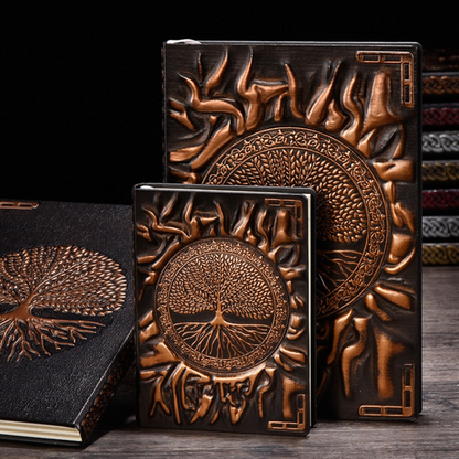 'Tree of Life' Vintage Style Notebook