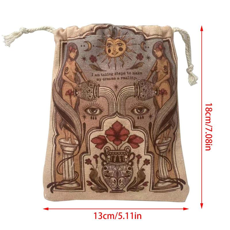 Tarot Card Storage Pouch | 'I am taking steps to make my Dreams a Reality'