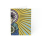 'Four of Pentacles' Chakra Greeting Cards (1, 10, 30, and 50pcs)