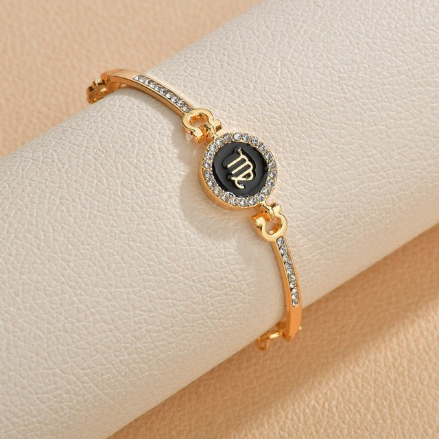 Gold Astrology - Zodiac Sign Bracelet