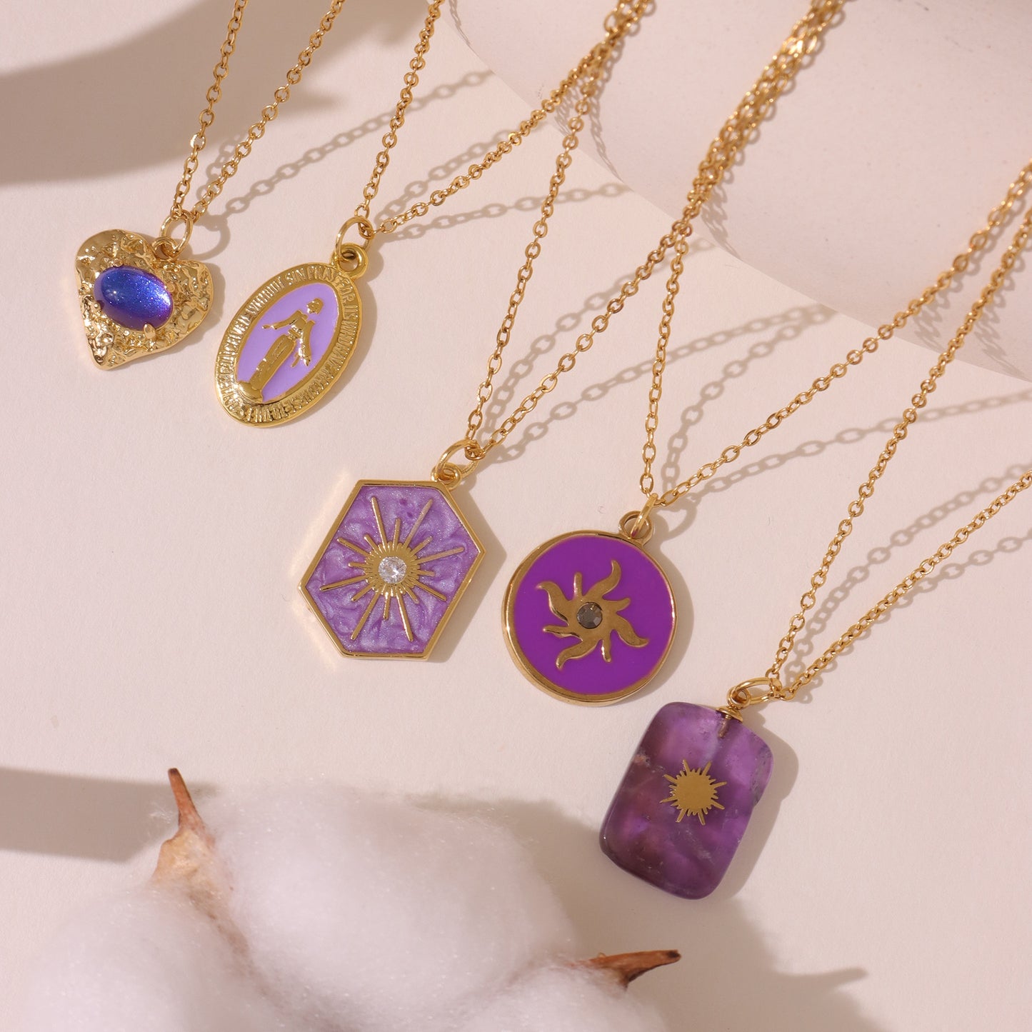 Purple Dainty Spiritual Jewelry | Spiritual Style and Aesthetic, Elemental Collection