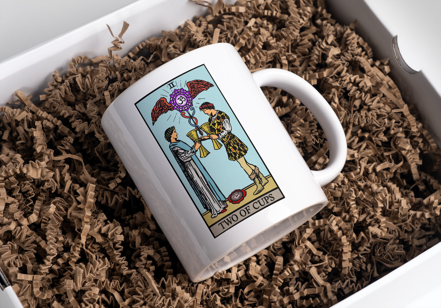 'Two of Cups' Tarot Card Mug | Chakra Series