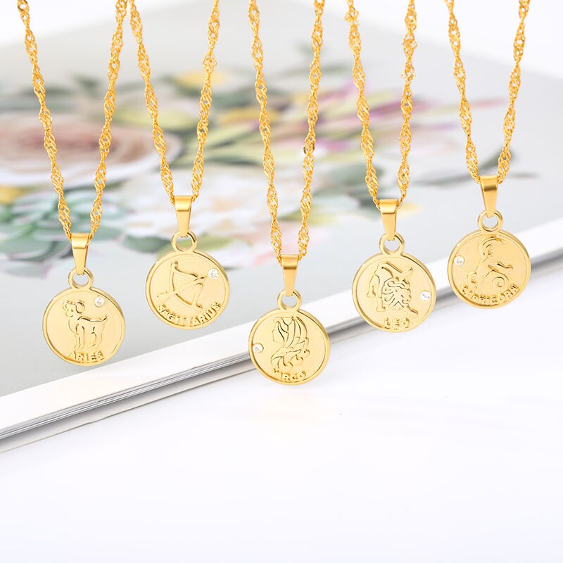 Zodiac Constellation Necklace | Astrology, Horoscope Jewelry