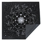 Tarot Card Divination Mat | '12 Constellations' Starry Design