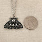 Moon Phase Lunar Moth Pendant & Necklaces | Spiritual Jewelry for Goth, Emo, Wicca, Witch Occult Style