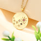 Vintage Stainless Steel Chain Sun Star Moon Pendant Necklace