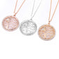 Owl and 'Tree Of Life' Pendant Necklaces | Rose Gold, Gold, and Silver