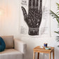 Psychic Tarot Wall Tapestry Hippie Aesthetic Witchcraft Cat Divination Mandala Wall Hanging Decor Bedroom Home Decoration Carpet
