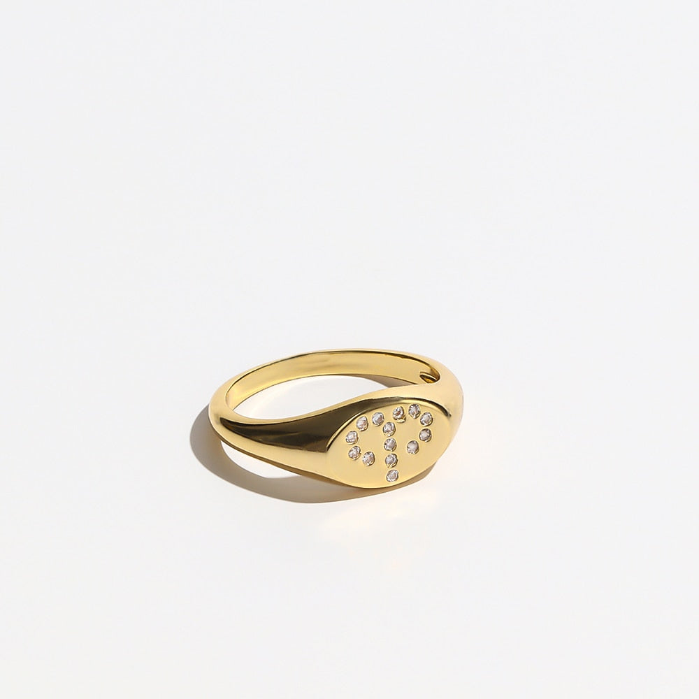 16K Gold Plated Zodiac Sign | Astrology Jewelry