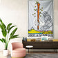Mandala Tarot Tapestry Wall Hanging Moon Phase Change Tapestries Bedroom Decor Bedspread Throw Cover Sun Moon Wall Decor 95x73CM