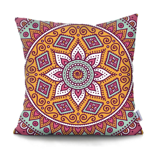 Colorful Mandala Pillow Covers | Spiritual Home Accessories