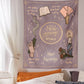 New Moon Tarot Tapestry Wall Hanging Witchcraft Tarot Tapestry Bohemian Style Decoration Home Hippie Mattress Dorm Room Decor