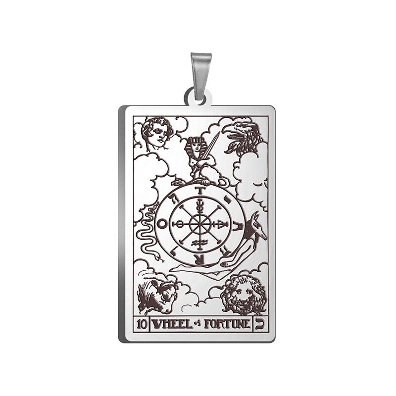 Tarot Card Major Arcana Pendants | For Tarot Card Crafts, DIY Jewelry