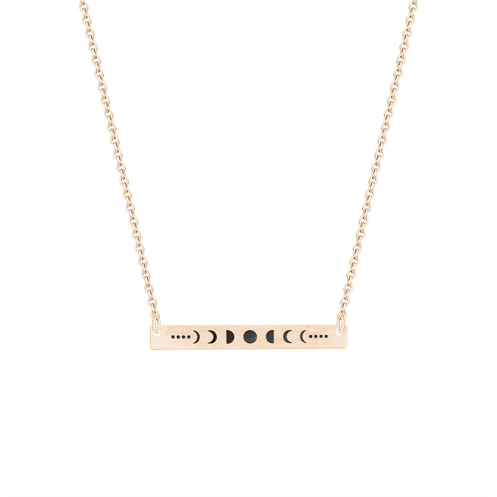 Moon Phase Statement Necklaces | Occult, Spiritual Jewelry