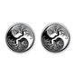 Taoism, Yin Yang Peace & 'Tree of Life' Earrings | Spiritual Earrings