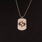 Stainless Steel 12 Horoscope Zodiac Sign Tag Necklace | Astrology Jewelry