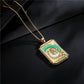 French Gold Tarot Necklace - Pendant | Major Arcana Jewelry
