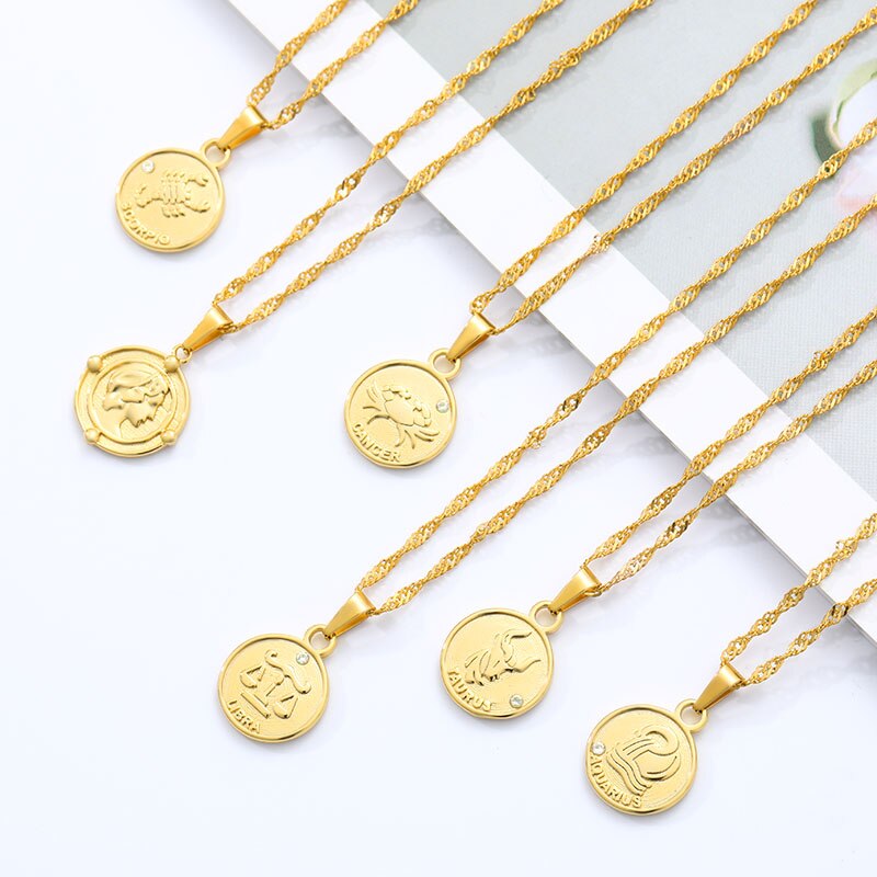 Zodiac Constellation Necklace | Astrology, Horoscope Jewelry