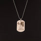 Stainless Steel 12 Horoscope Zodiac Sign Tag Necklace | Astrology Jewelry