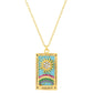 18k Gold Plated Tarot Card Necklace | Dainty, Major Arcana