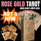 Rose Gold Foil Tarot Card Deck