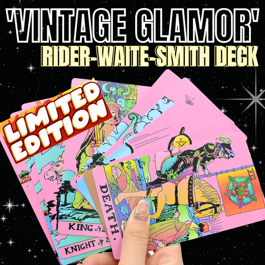 Pink ‘Vintage Glamor’ Tarot Card Deck