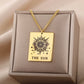 Vintage Tarot Card Pendant Necklace | Major Arcana Tarot Jewelry