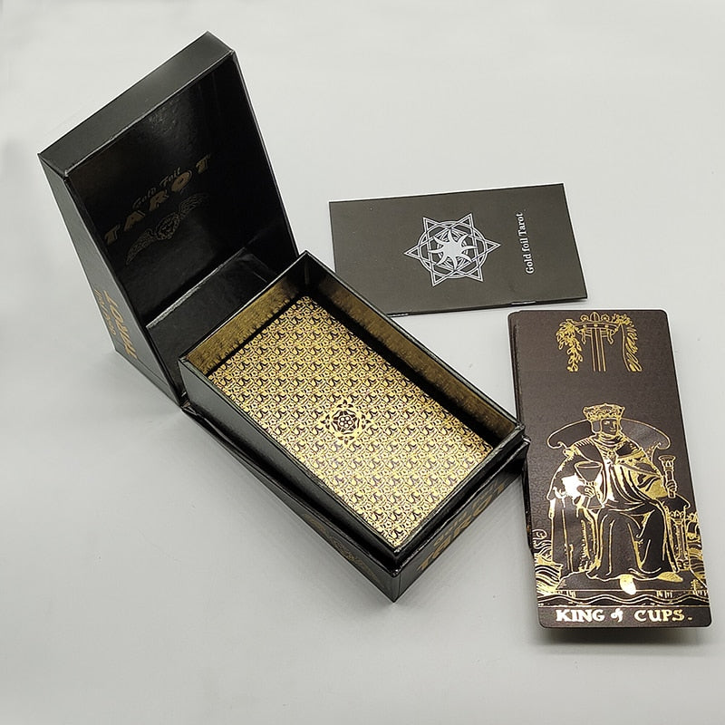 'Golden Knight' Tarot Card Deck | Rider-Waite-Smith Divination Deck