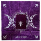 Tarot Card Divination Mat | Moon / Quarter Moon