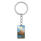 Major Arcana Stainless Steel Keychain | Tarot Card Accessories