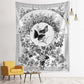 Psychedelic Butterfly Tarot Tapestry Wall Hanging Witchcraft Bohemian Hippie Tapiz Dormitory Home Decor