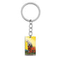 Major Arcana Stainless Steel Keychain | Tarot Card Accessories