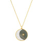 Gold Stainless Steel Tarot Card Necklace & Pendant | Major Arcana Designs, Handmade