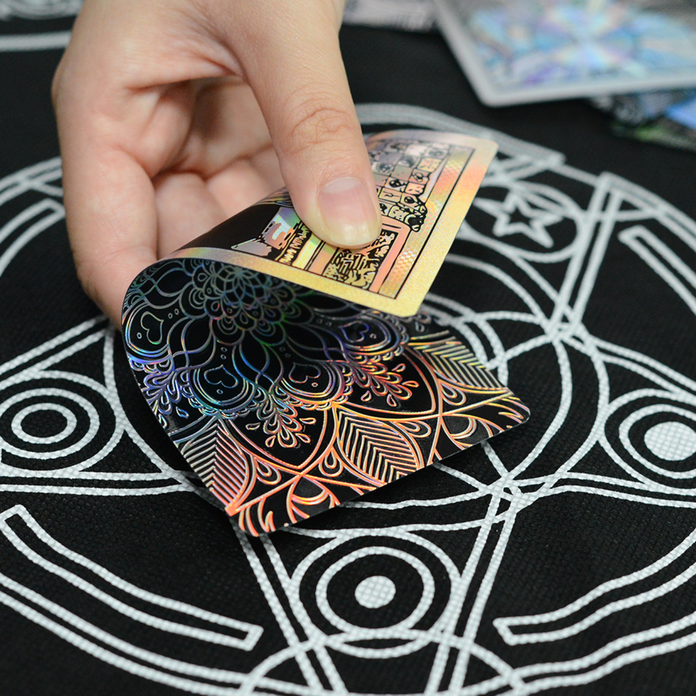 Laser Foil Tarot Card Deck