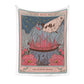 Sun Moon Tarot Starry Tapestry White Black Wall Hanging Bohemian Gypsy Psychedelic Tapiz Witchcraft Astrology Tapestry