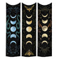 Moon Phases Floral Tapestry | Astrology, Moon Wall