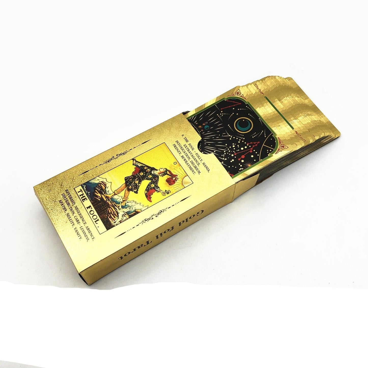 Astro Gold Foil Tarot Card Decks (Full & Learners Decks)