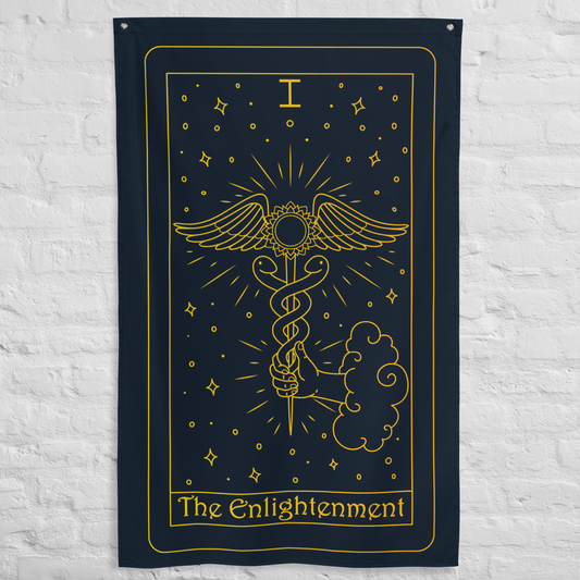 'The Enlightenment' Tarot Flag Tapestry
