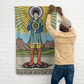 'Four of Pentacles' Chakra Design Flag Tapestry