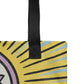 'Four of Pentacles' Tarot Card Tote Bag | Chakra Minor Arcana Accessories