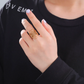 Geometric Archangel Ring | Gold, Silver, Rose Gold