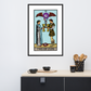 Two of Cups Framed Poster | Chakra Series
