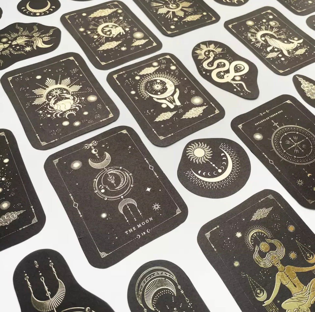 Astrology Stickers | Sun, Moon, Stars | Scrapbooking, Journalling, Lockers