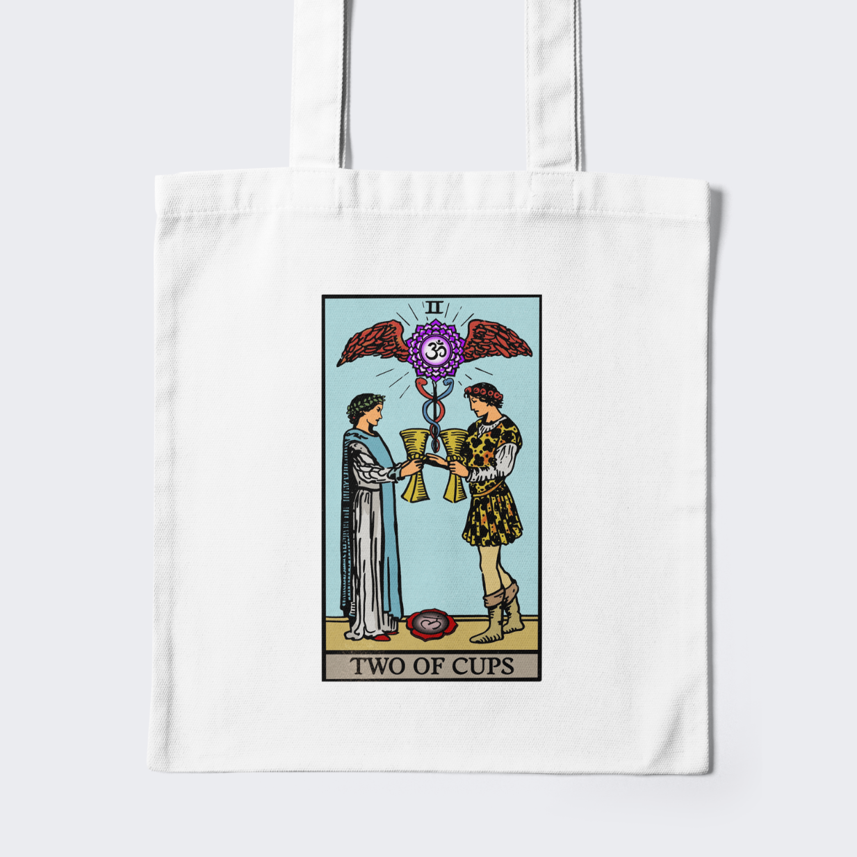 ‘Two of Cups’ Chakra Series Tote Bag