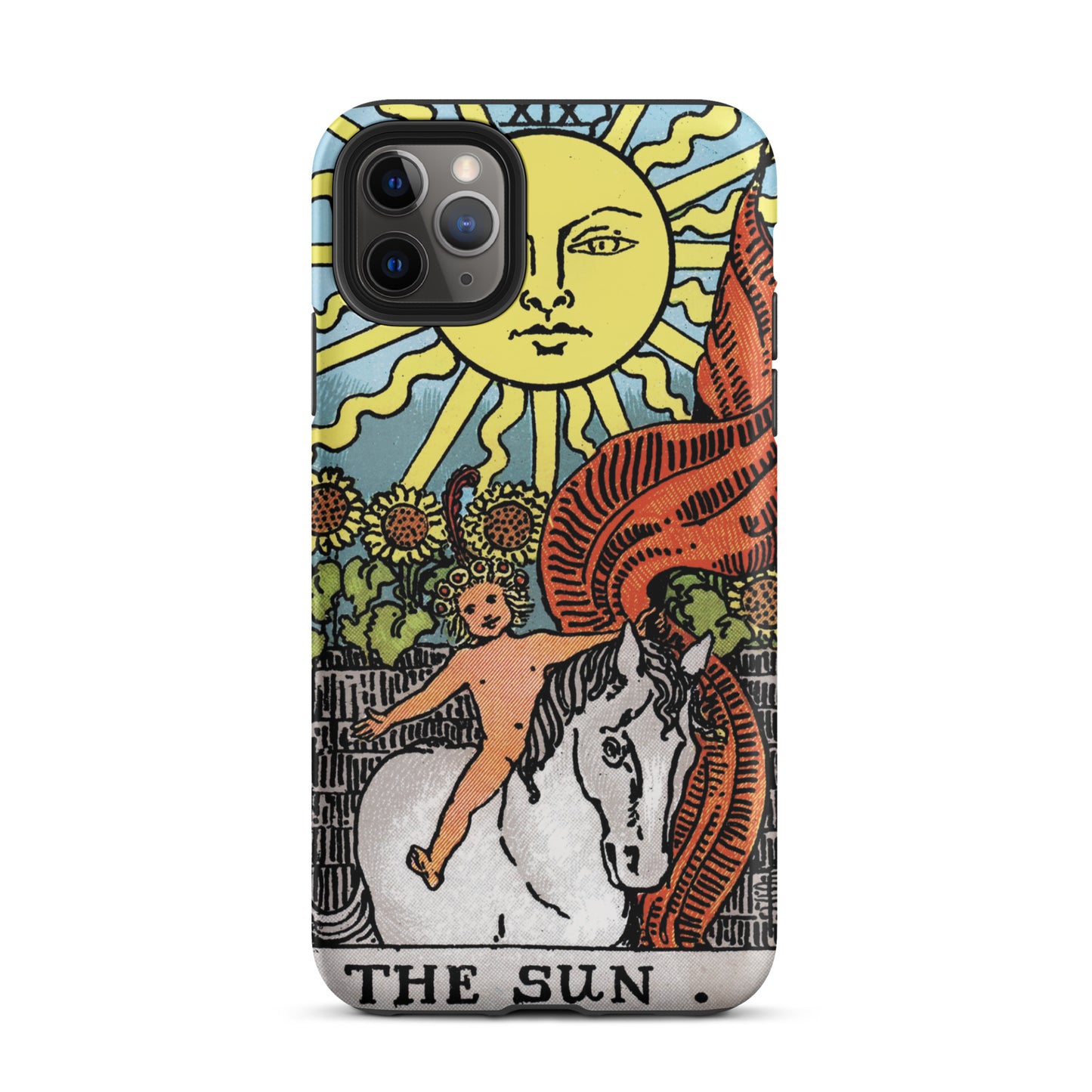 'The Sun' Tarot Card Durable, Anti-Shock iPhone Case